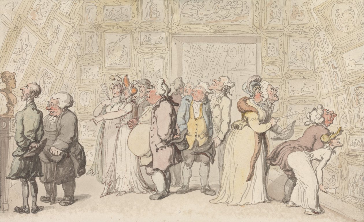 Exposição na Royal Academy de Thomas Rowlandson
