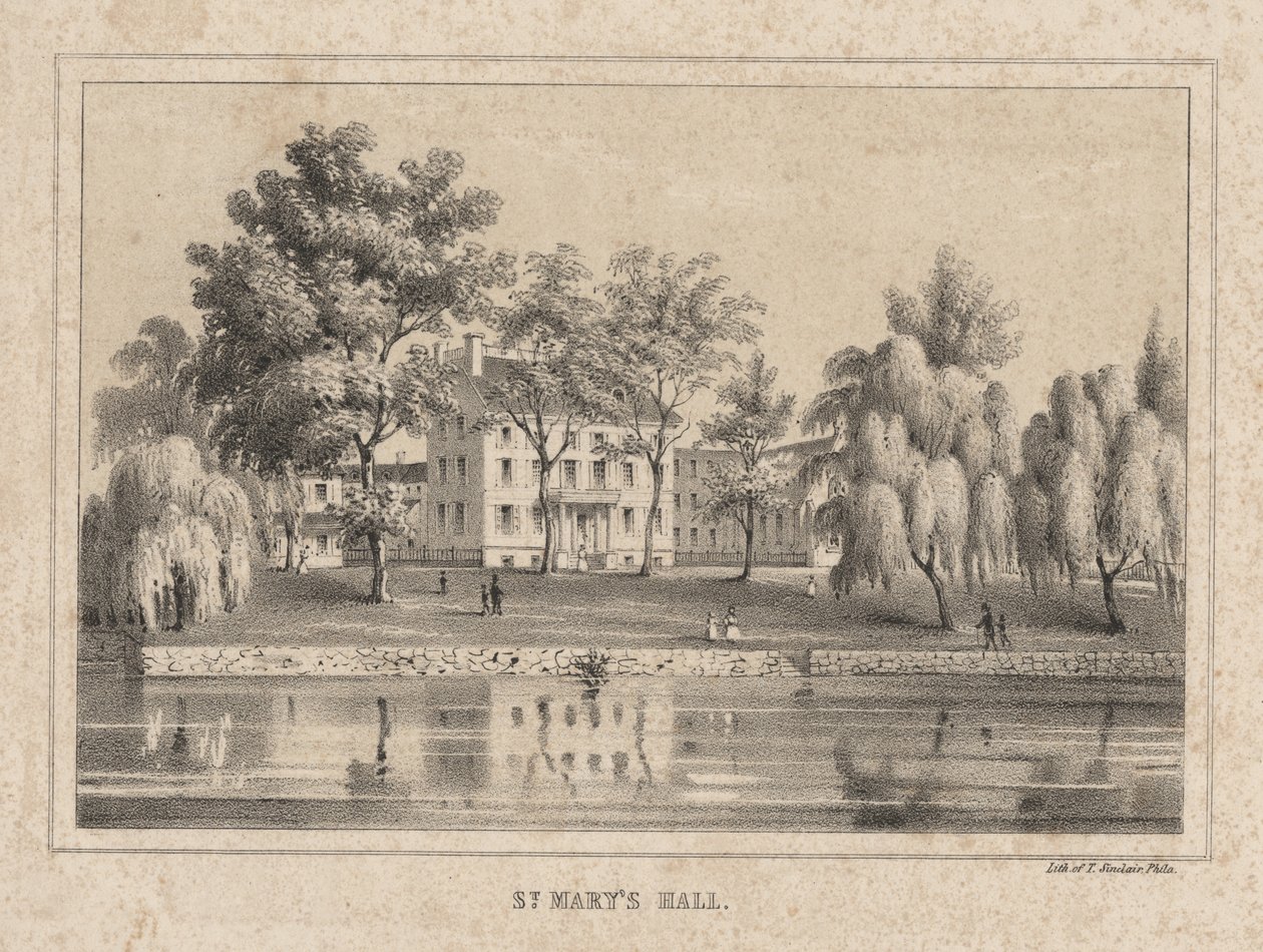 Salão de Santa Maria, 1850 de Thomas S. Sinclair