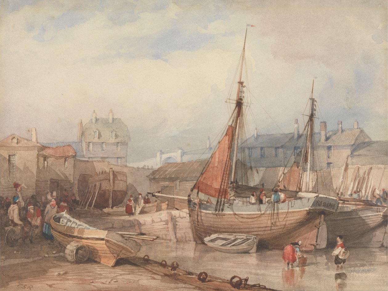 Enseada de Mutton Cove, Plymouth de Thomas Sewell Robins