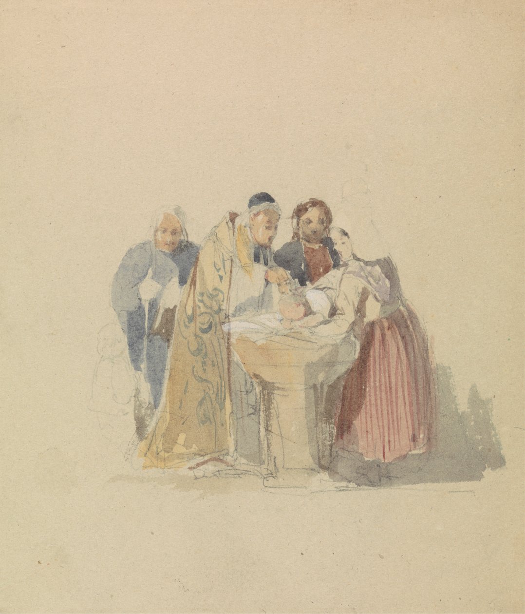 Um baptizado de Thomas Shotter Boys