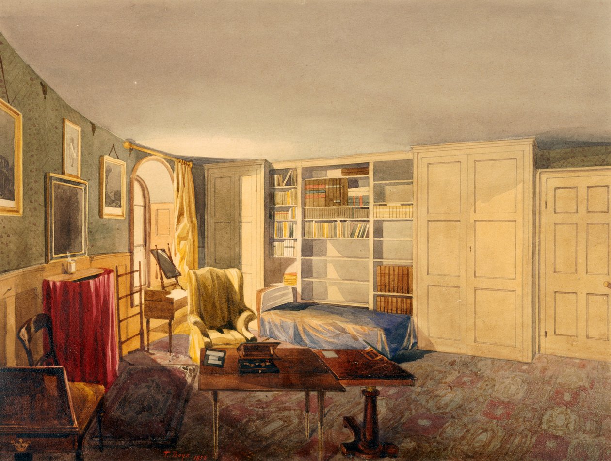 Quarto de dormir do Duque de Wellington de Thomas Shotter Boys