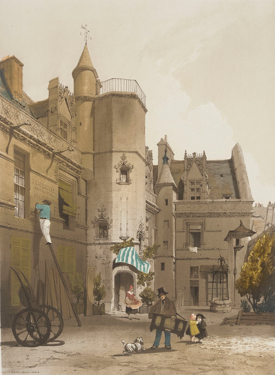 Hôtel de Cluny, Paris de Thomas Shotter Boys