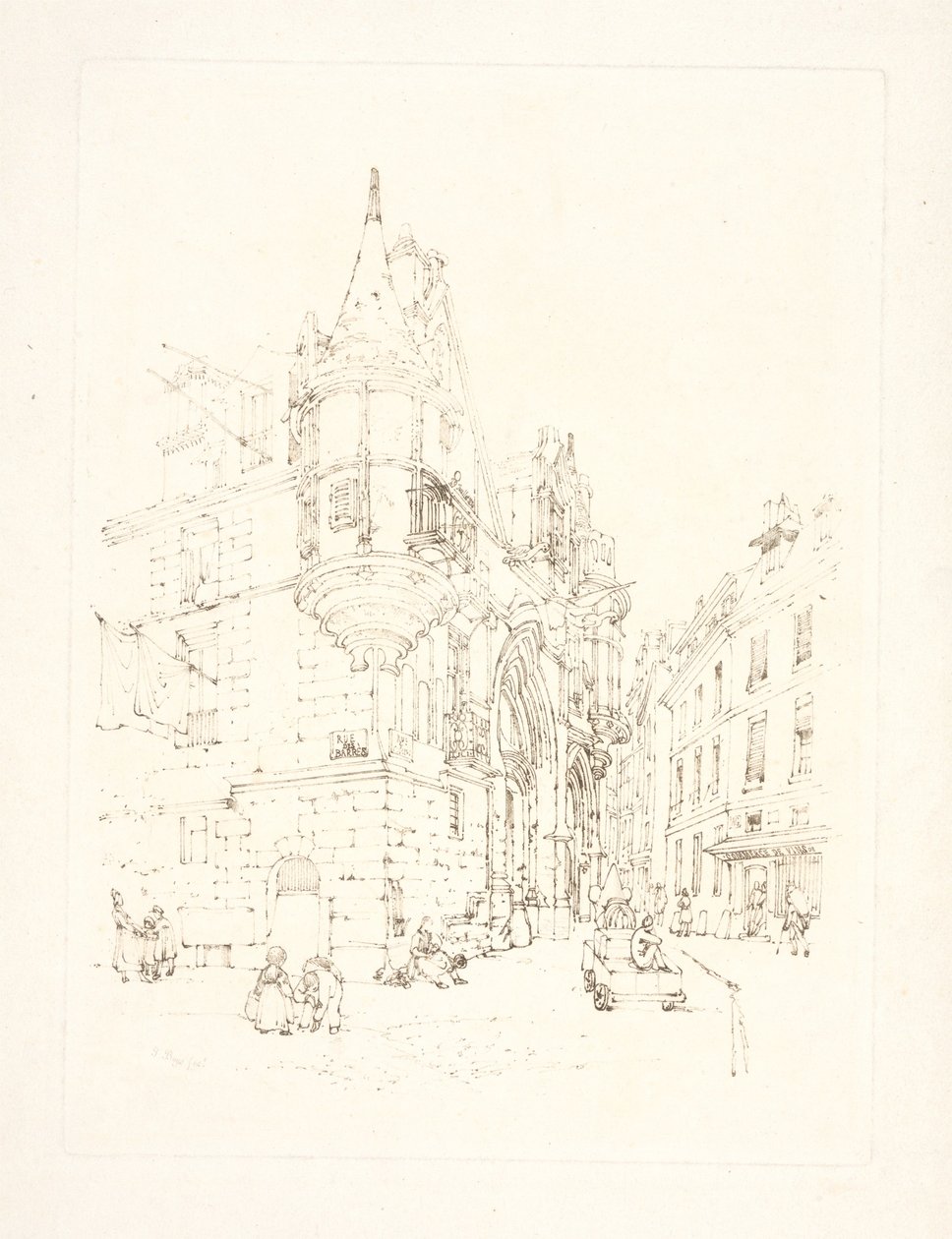 Hotel de Sens, Paris de Thomas Shotter Boys