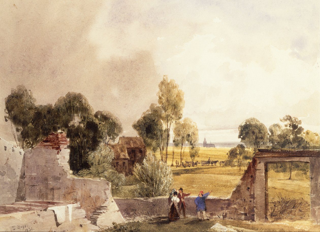 Hougoumont, Waterloo de Thomas Shotter Boys