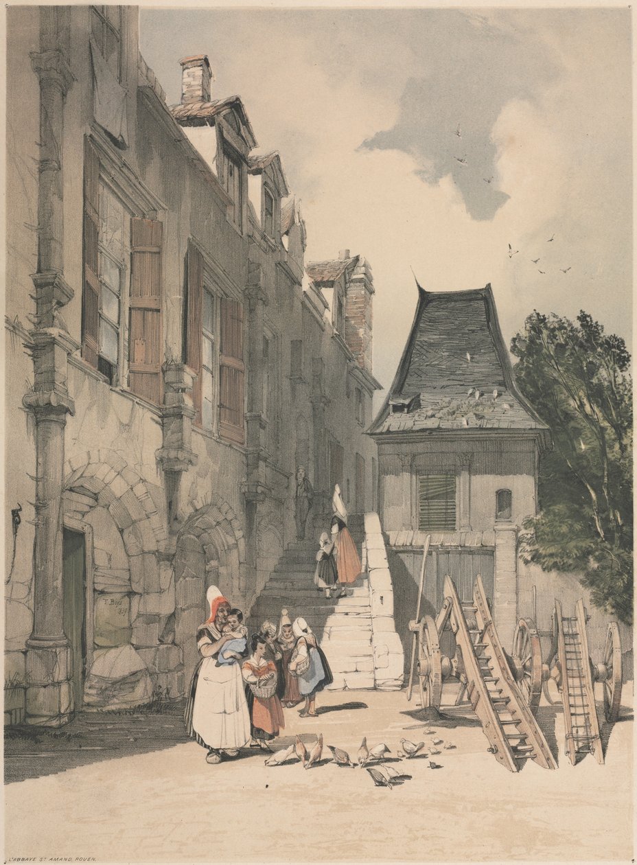 Abadia de St. Amand, Rouen de Thomas Shotter Boys
