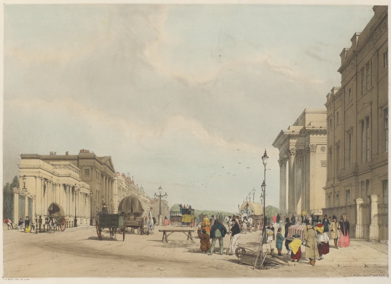 Londres como ela é: Hyde Park Corner de Thomas Shotter Boys