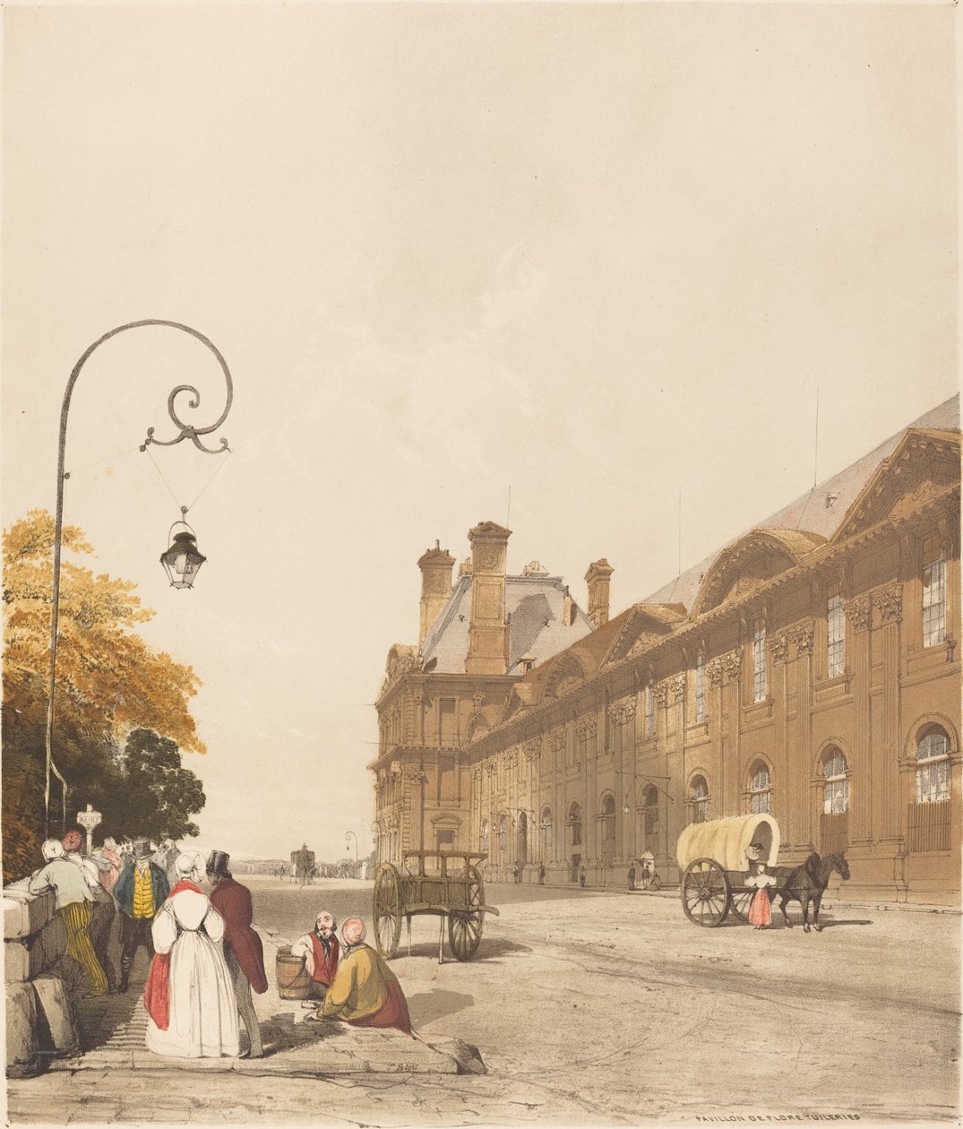 Pavilhão de Flore, Tulherias de Thomas Shotter Boys