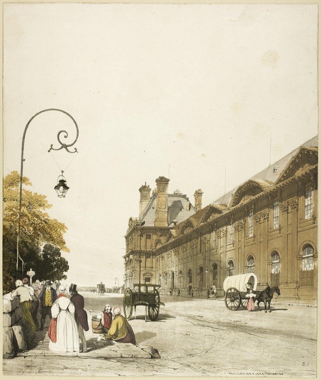 Pavilhão da Flora, Tulherias de Thomas Shotter Boys