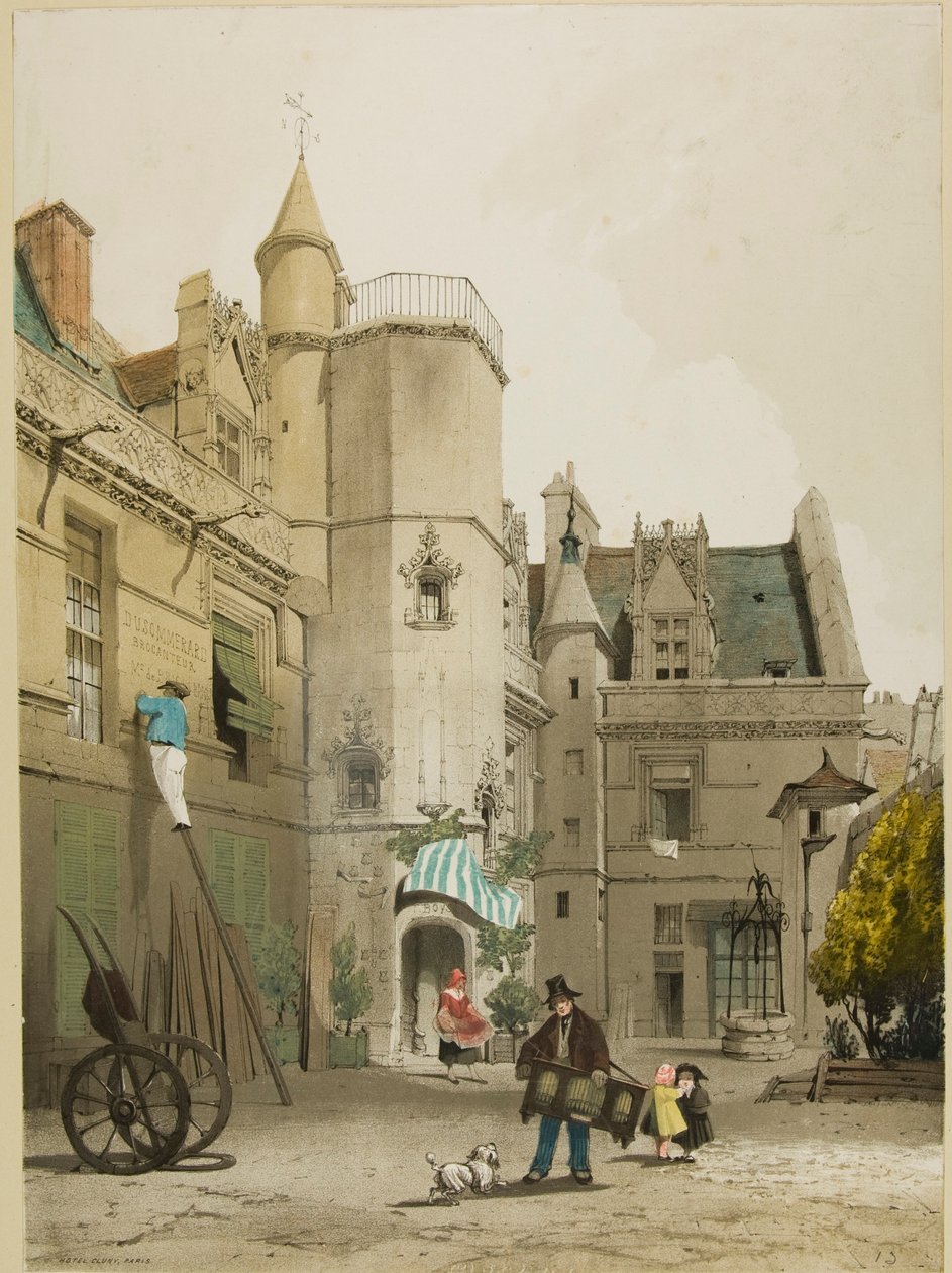 Arquitetura pitoresca em Paris, Ghent, Antuérpia, Touen, etc. de Thomas Shotter Boys