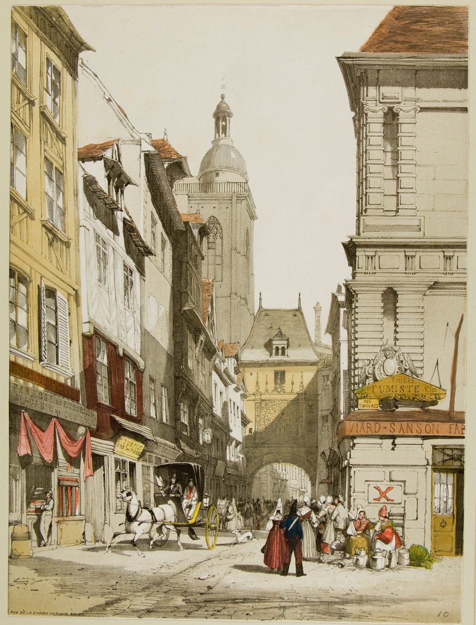 Arquitetura pitoresca em Paris, Ghent, Antuérpia, Touen, etc. de Thomas Shotter Boys