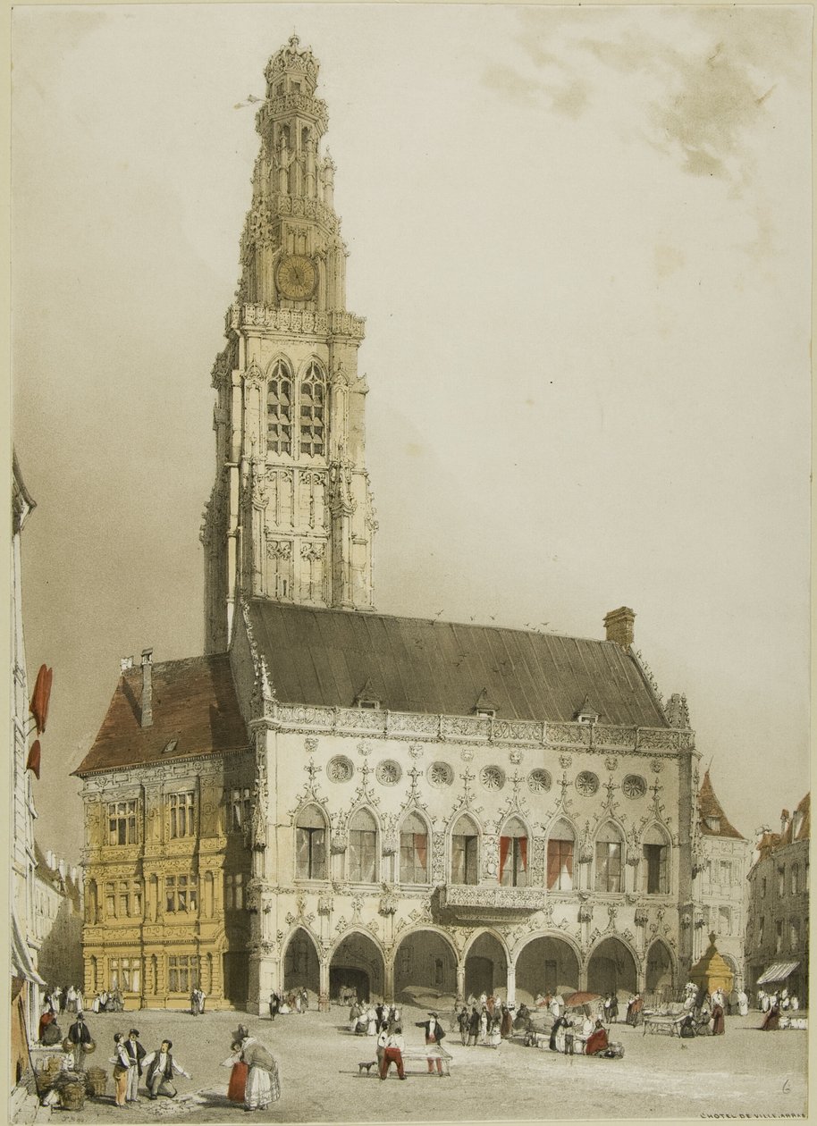 Pórtico Sul da Catedral de Chartres de Thomas Shotter Boys