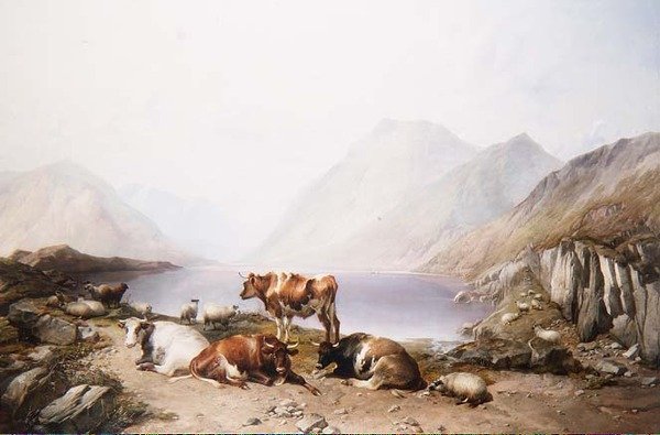 Uma Parada no Condutor, Loch Etive de Thomas Sidney Cooper
