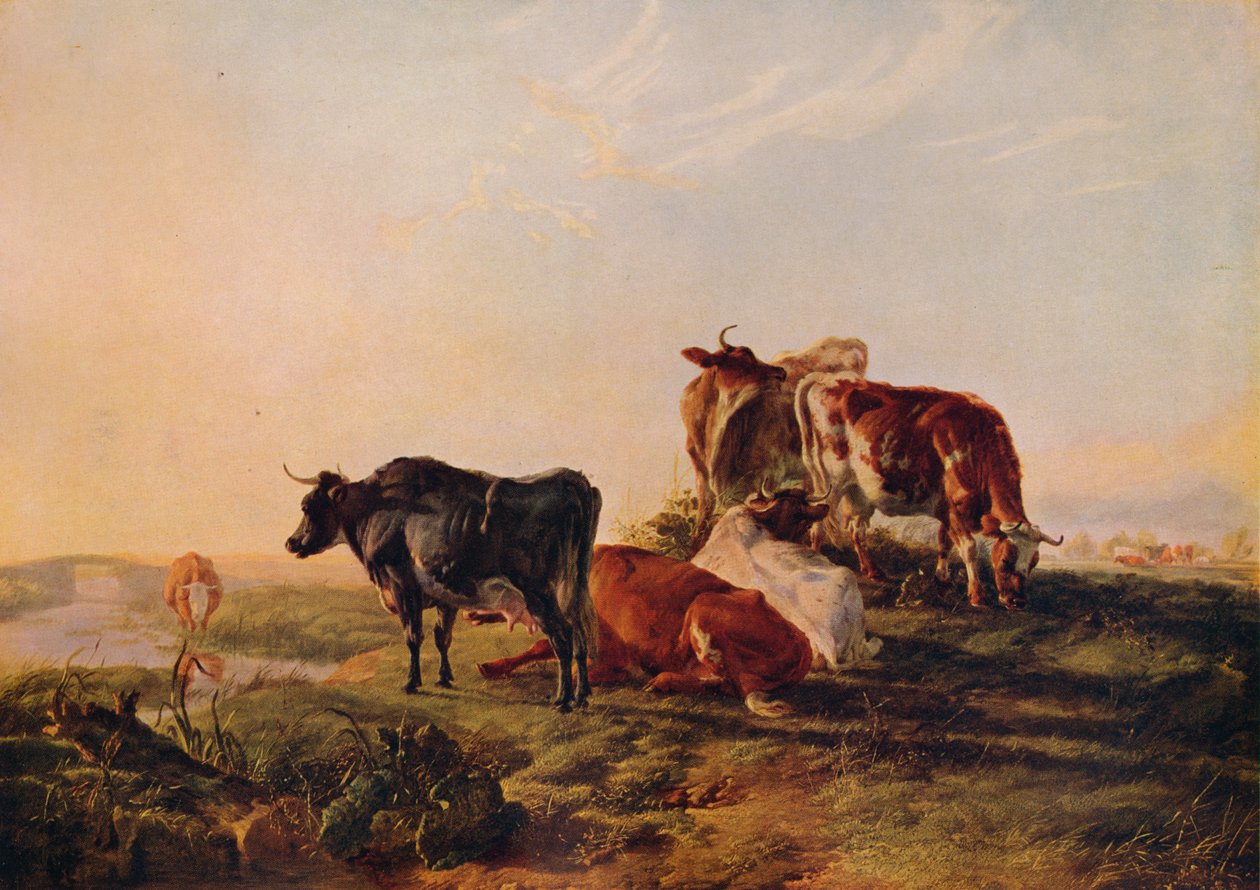 Canterbury Meadows, c1879 de Thomas Sidney Cooper