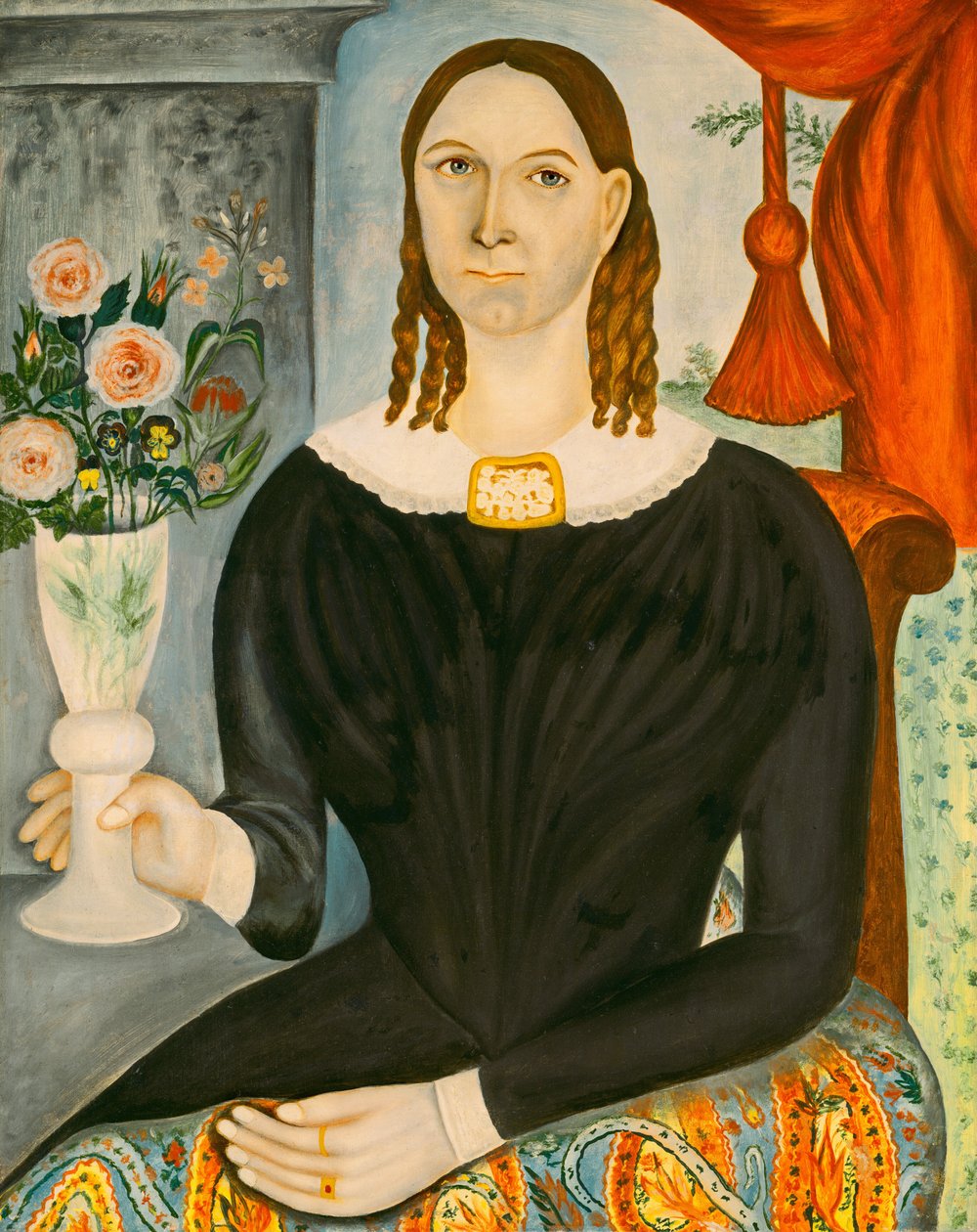 Eliza Welch Stone, c. 1845. de Thomas Skynner