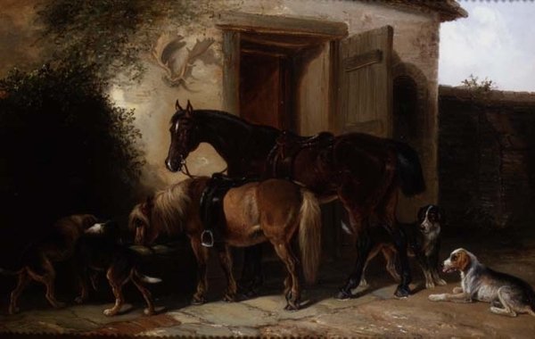 No cocho (óleo) de Thomas Smythe