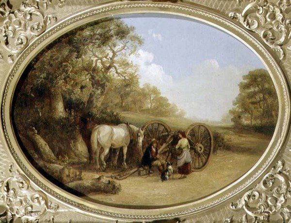 Verão (óleo sobre tela) de Thomas Smythe