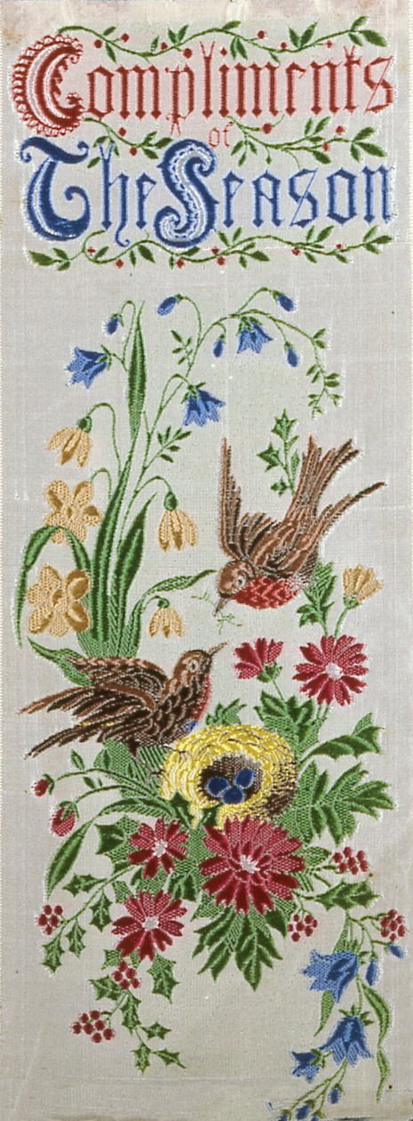 Bookmark, Inglaterra, século XIX. de Thomas Stevens