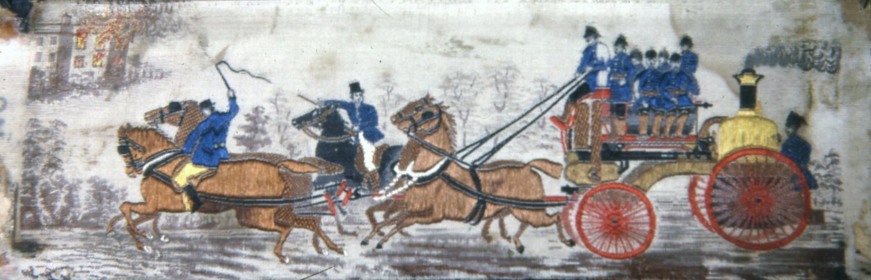 Heroísmo em terra (motor de incêndio) de Thomas Stevens