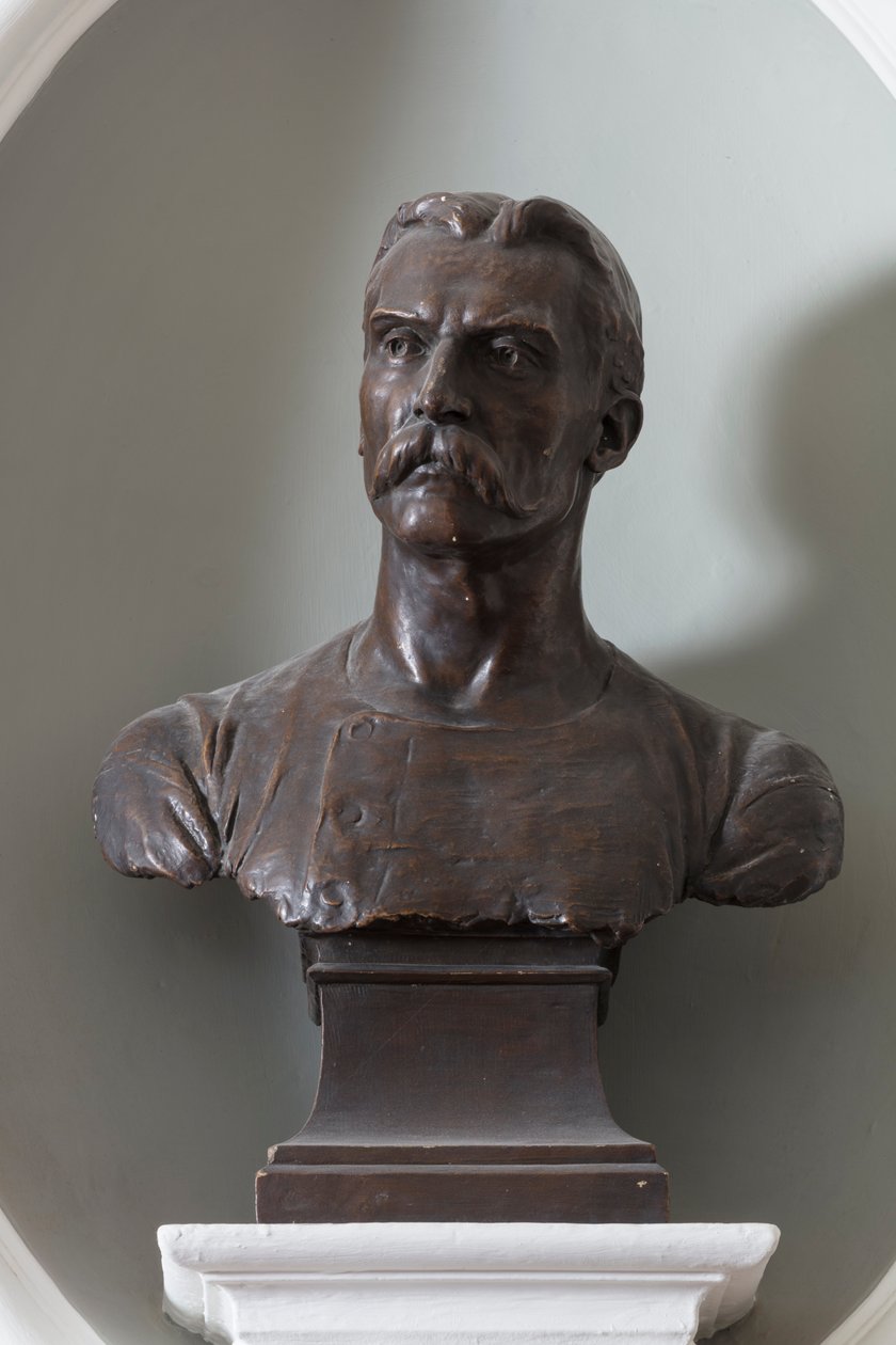 Busto de Sir Mervyn Macartney, c.1899 (bronze) de Thomas Stirling Lee