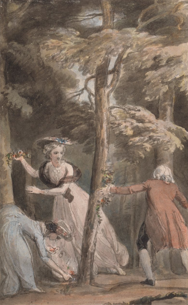 Ilustração para o Órfão Virtuoso de Thomas Stothard