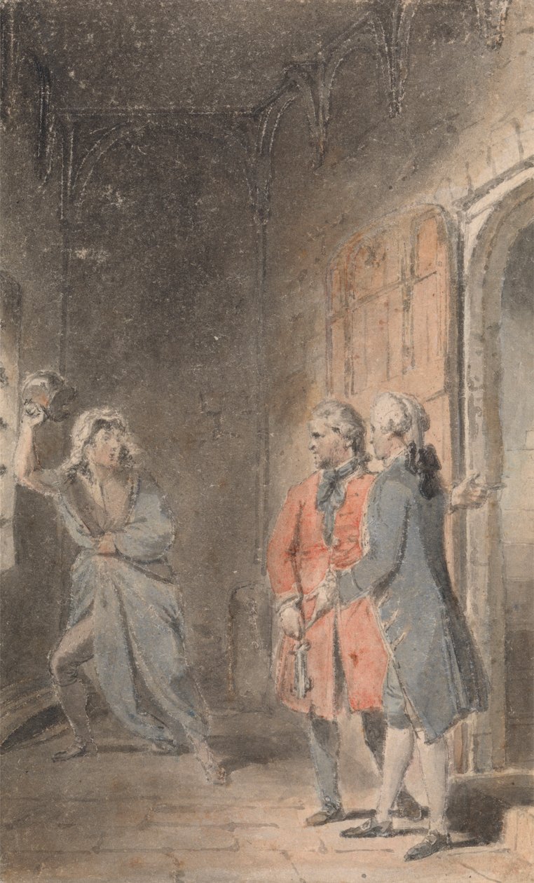Ilustração para o Órfão Virtuoso de Thomas Stothard