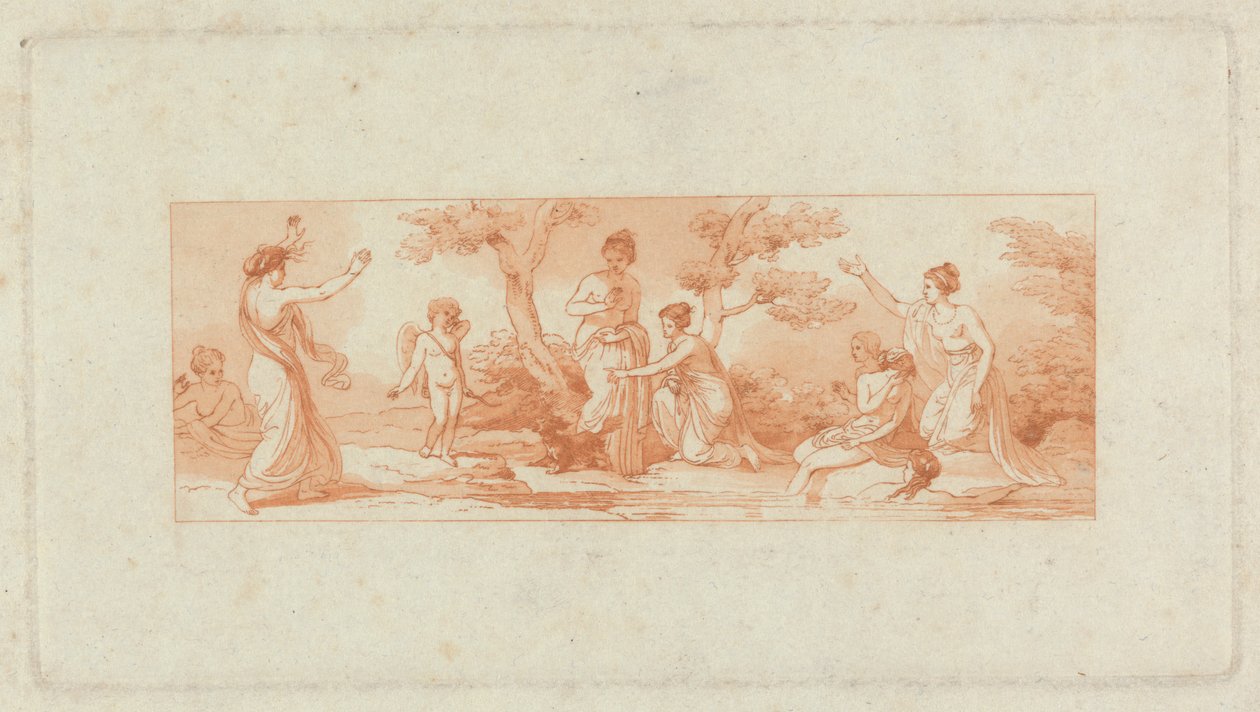 [Um de] Dois álbuns, contendo um total de 213 desenhos de Stothard para ilustrações de livros de Thomas Stothard