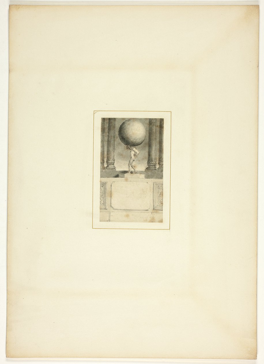 Estudo para um prato de The Task de Thomas Stothard