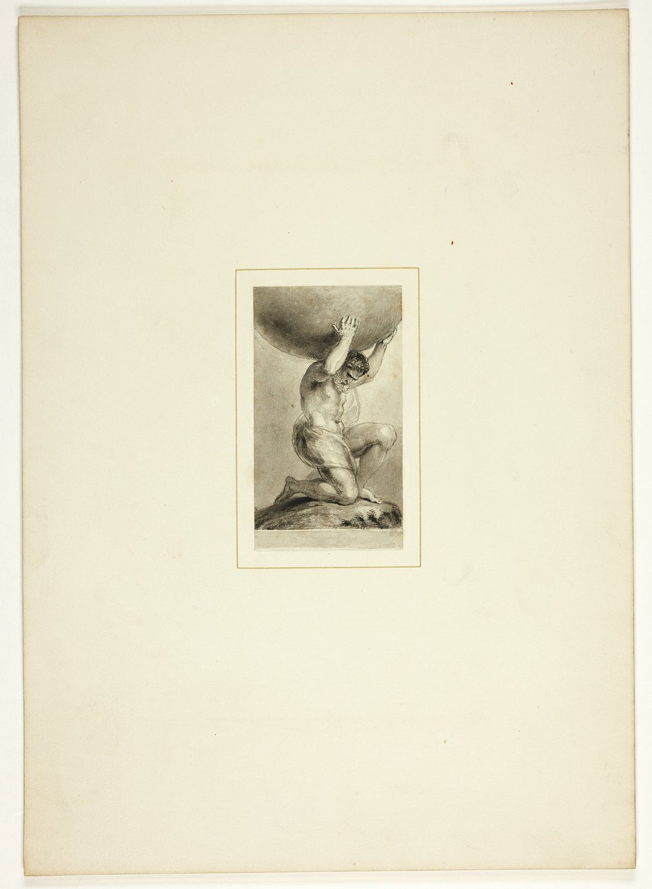 Estudo para uma placa de The Triumphs of Temper, no livro de bolso de noivados reais de 1796 de Thomas Stothard