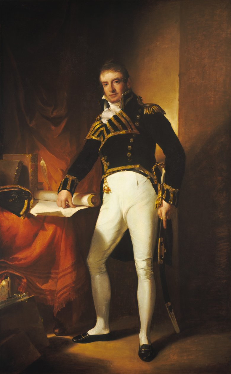 Capitão Charles Stewart, 1811-1812. de Thomas Sully