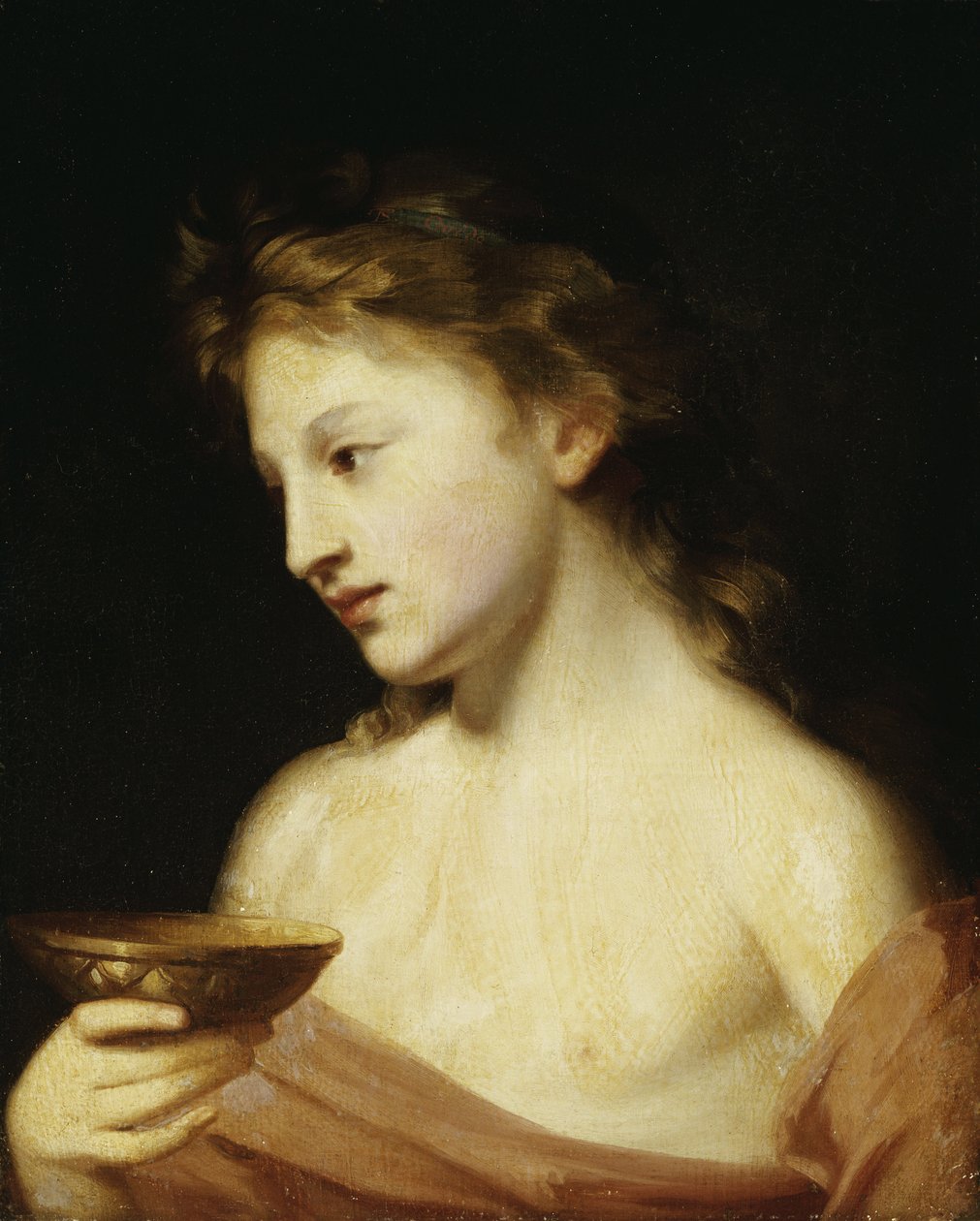 Ganimedes, final do século XIX de Thomas Sully
