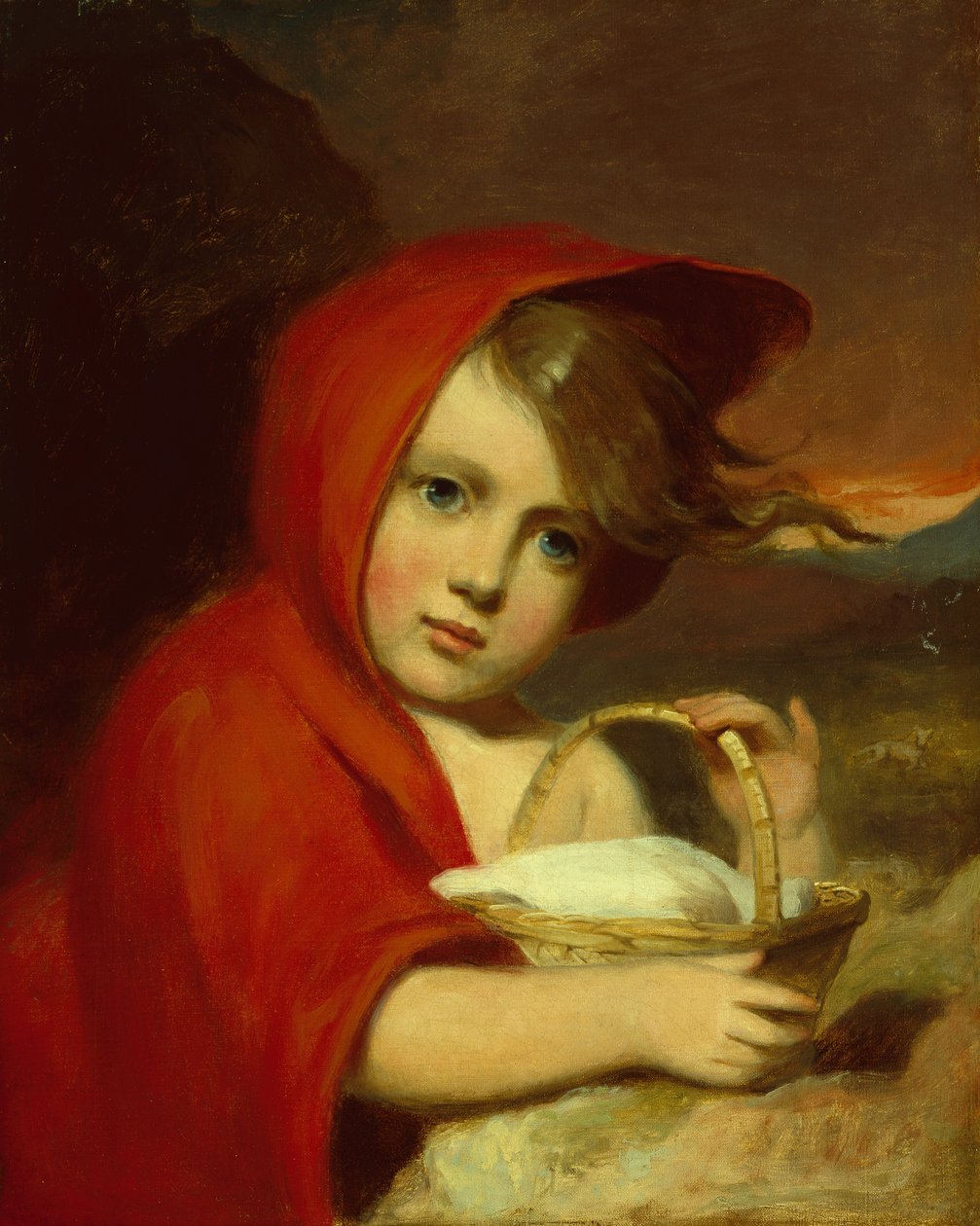 Capuchinho Vermelho de Thomas Sully