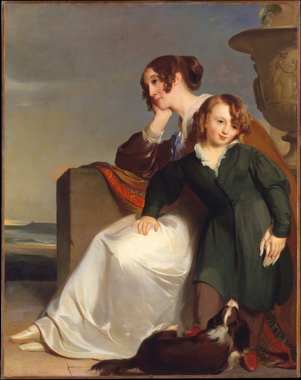 Mãe e filho de Thomas Sully