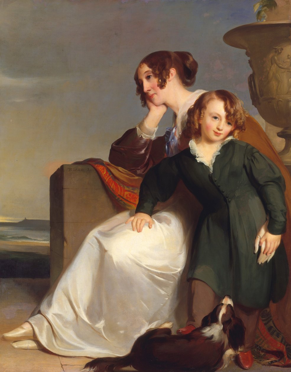 Mãe e filho de Thomas Sully