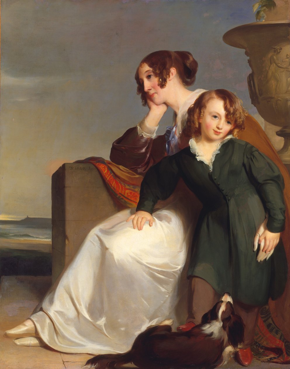 Mãe e Filho, 1840. de Thomas Sully