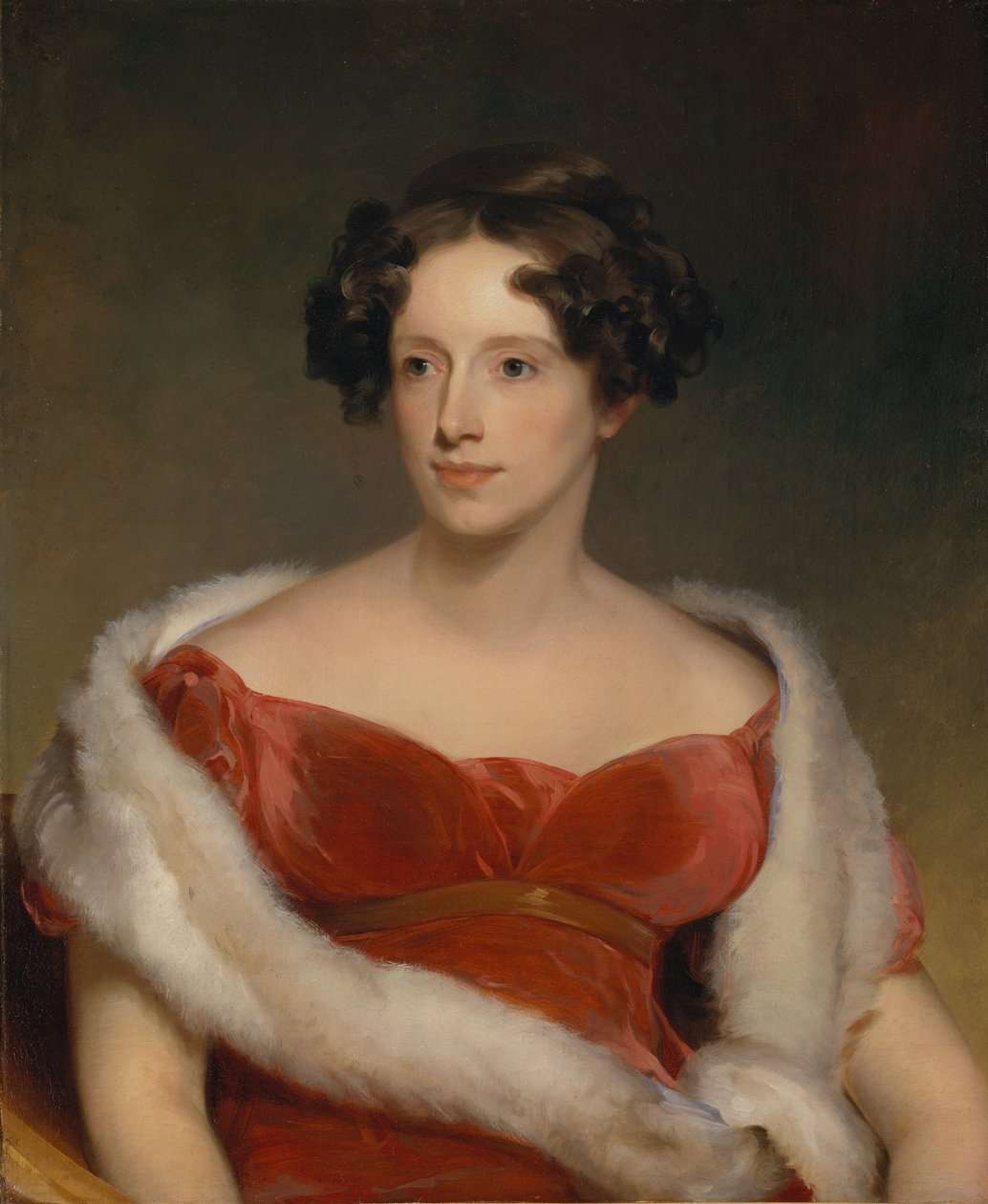 Sra. John Biddle Eliza Falcoeiro Bradish, 1818. de Thomas Sully