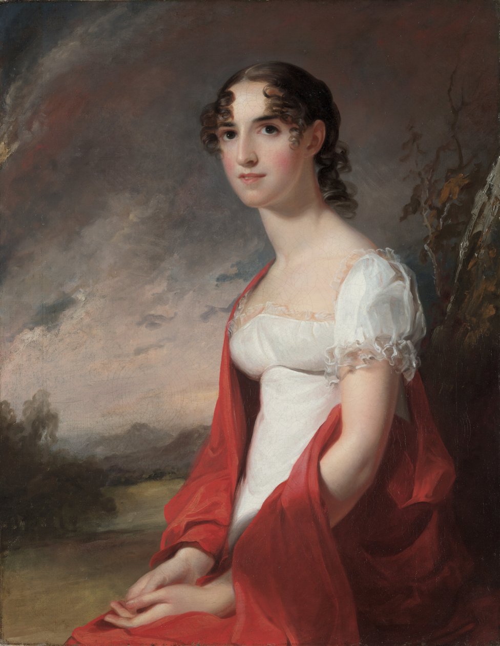 Retrato de Mary Sicard David, 1813. de Thomas Sully