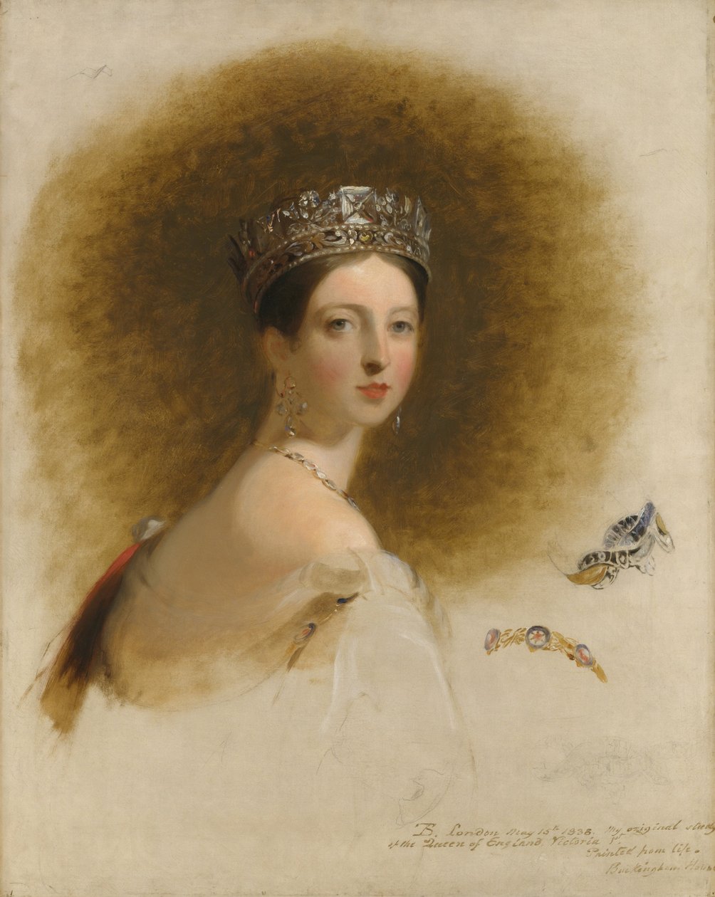 Retrato da Rainha Vitória de Thomas Sully
