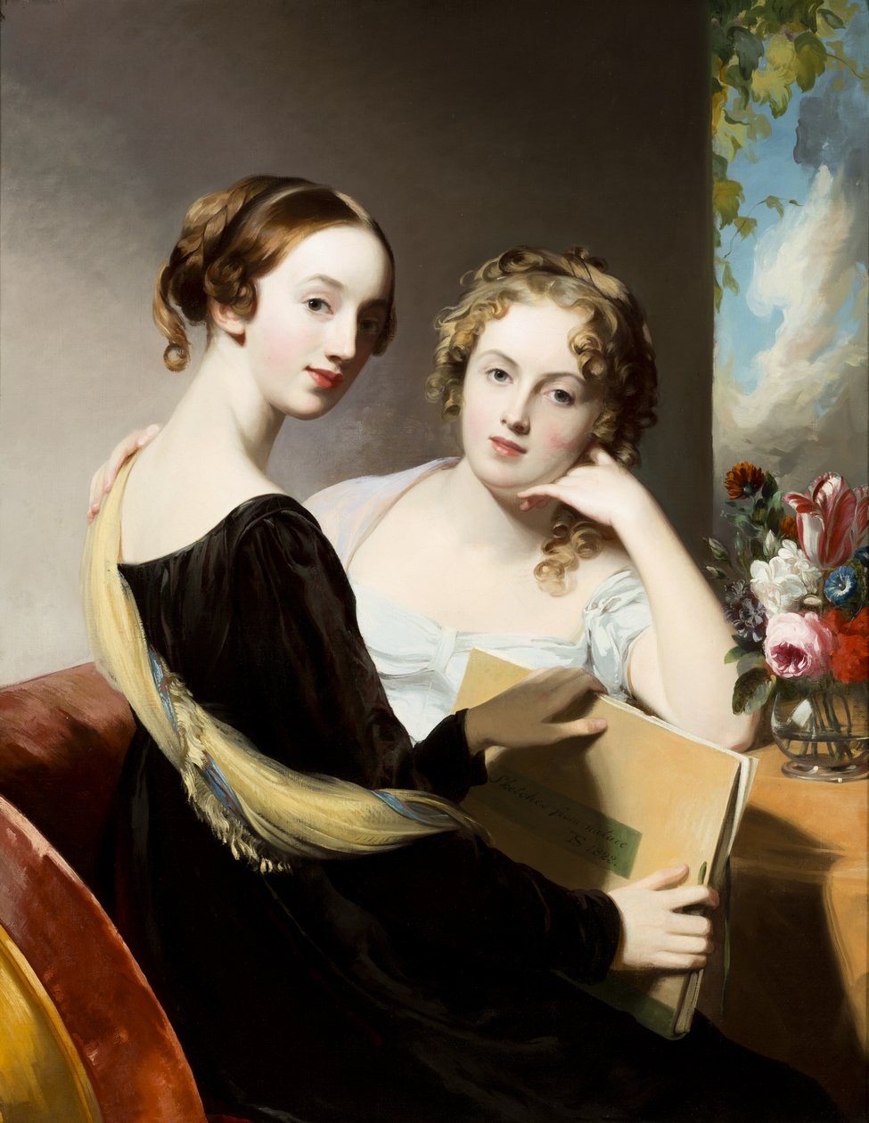 Retrato das senhoritas Mary e Emily McEuen de Thomas Sully