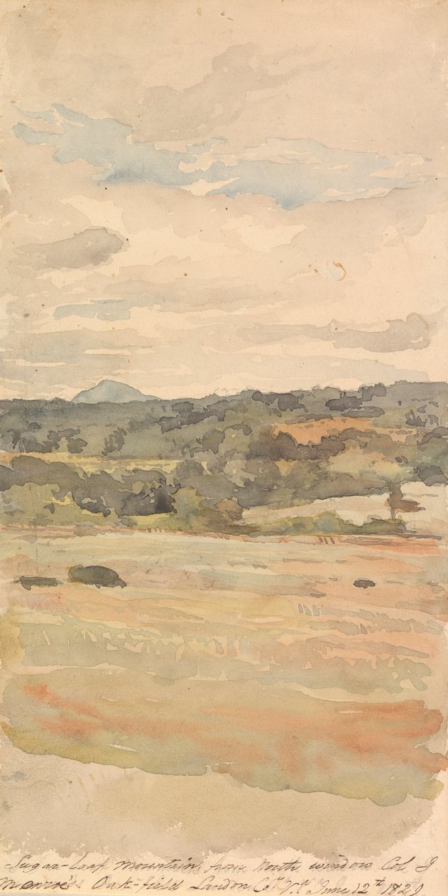 Sugar-Loaf Mountain, From North Window, Col. J. Monroe