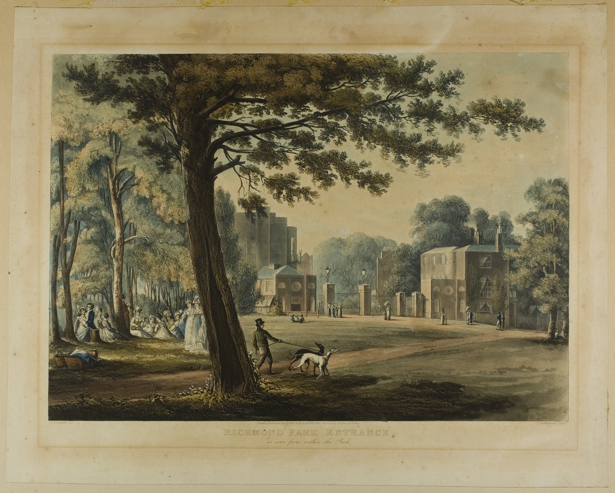 Entrada do Parque Richmond de Thomas Sutherland