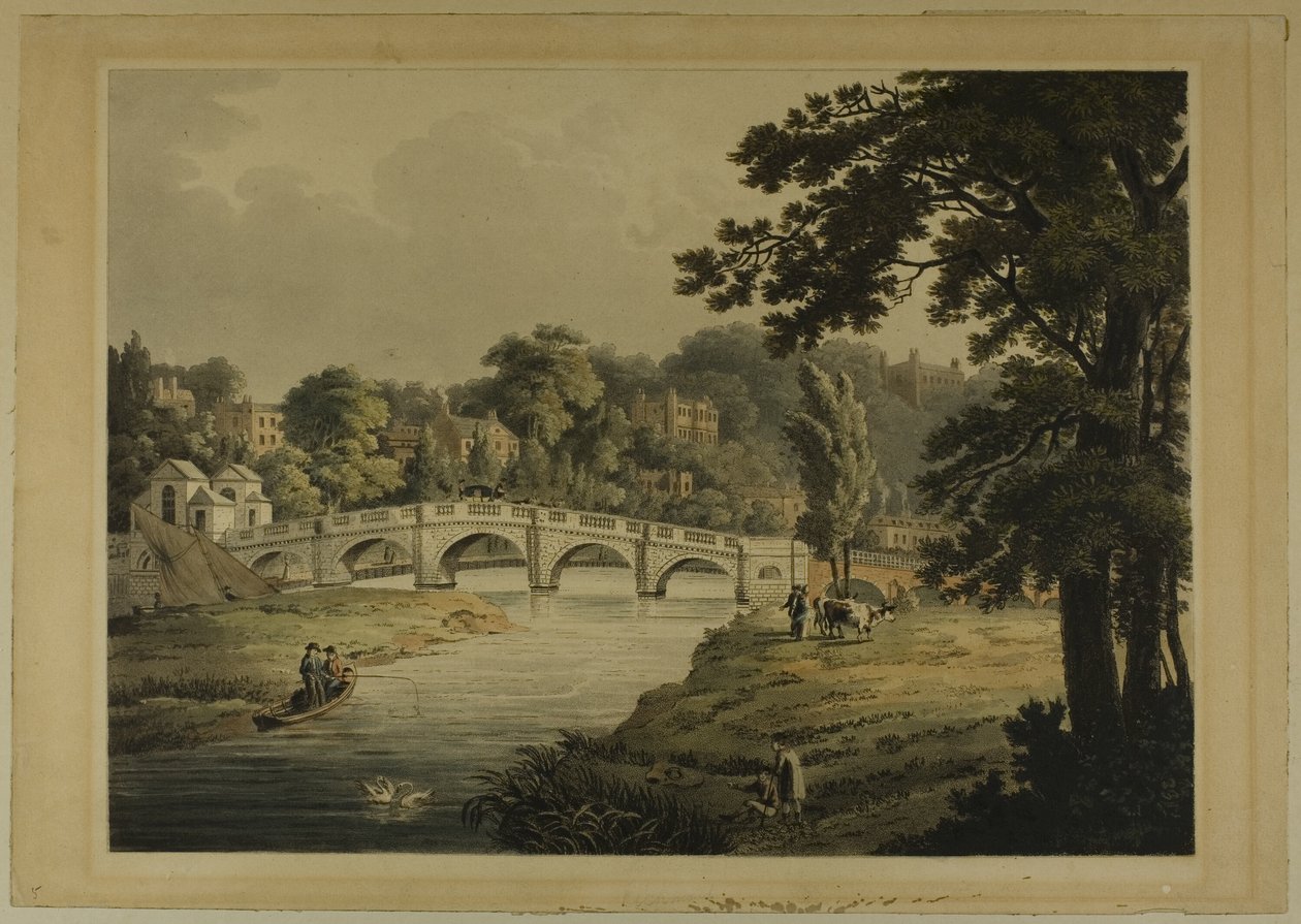 Vista de Richmond da ponte de Thomas Sutherland