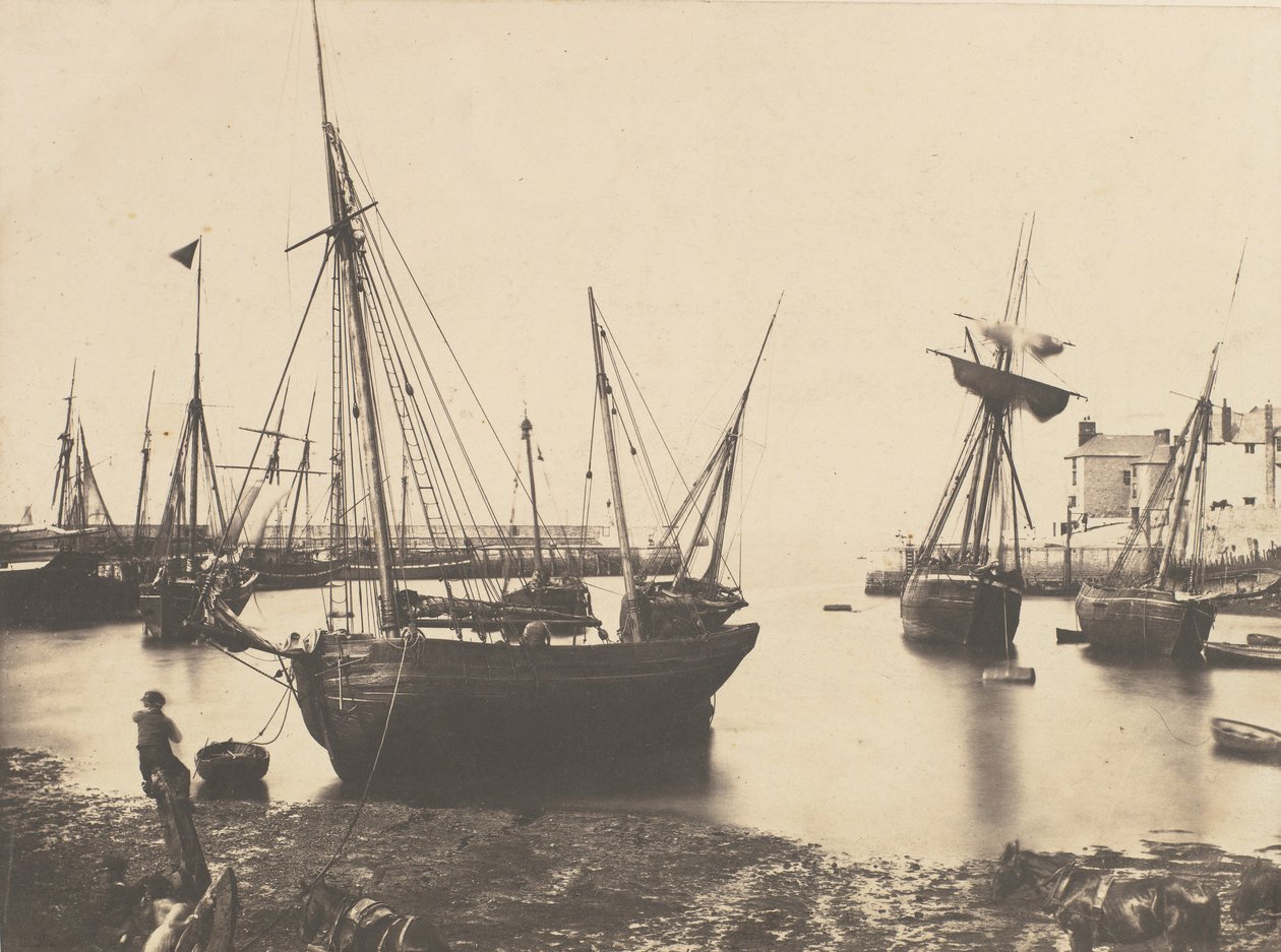 Harbor Scene, ca. 1855. de Thomas Sutton.