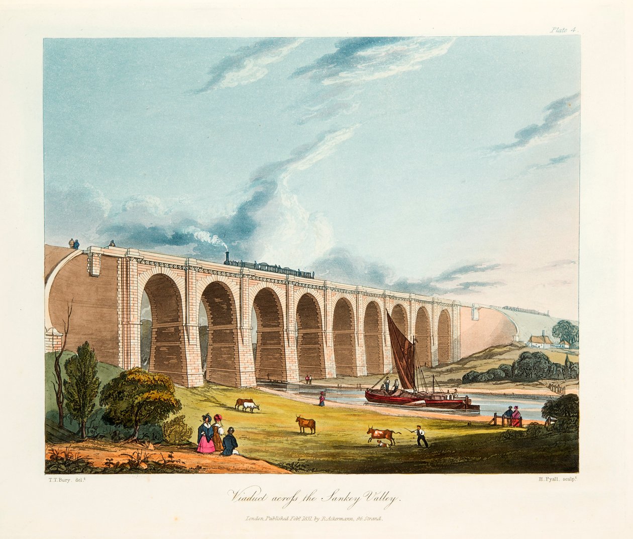 paisagem de Thomas Talbot Bury