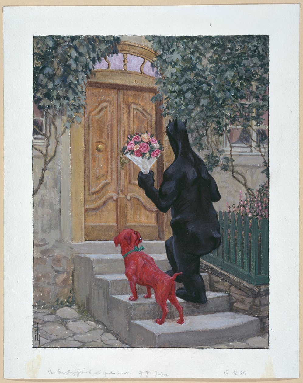 O Simplicissimus como felicitador de Thomas Theodor Heine