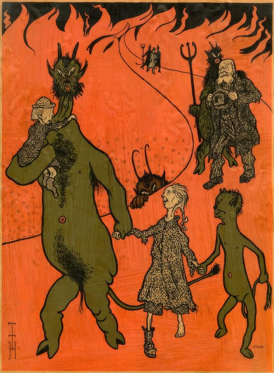 Escassez de carvão de Thomas Theodor Heine
