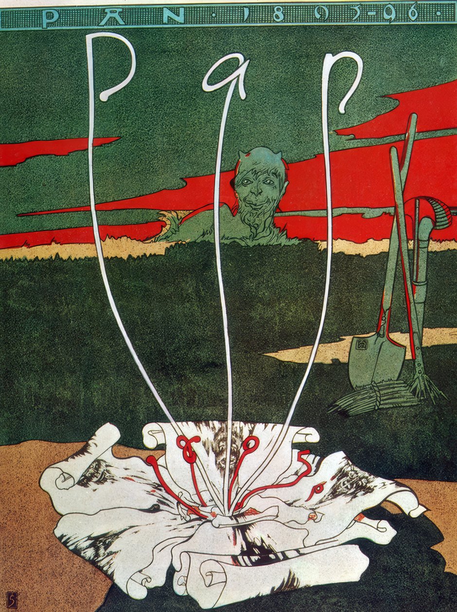 Revista Literária Pan, Josef Sattler, 1895 de Thomas Theodor Heine
