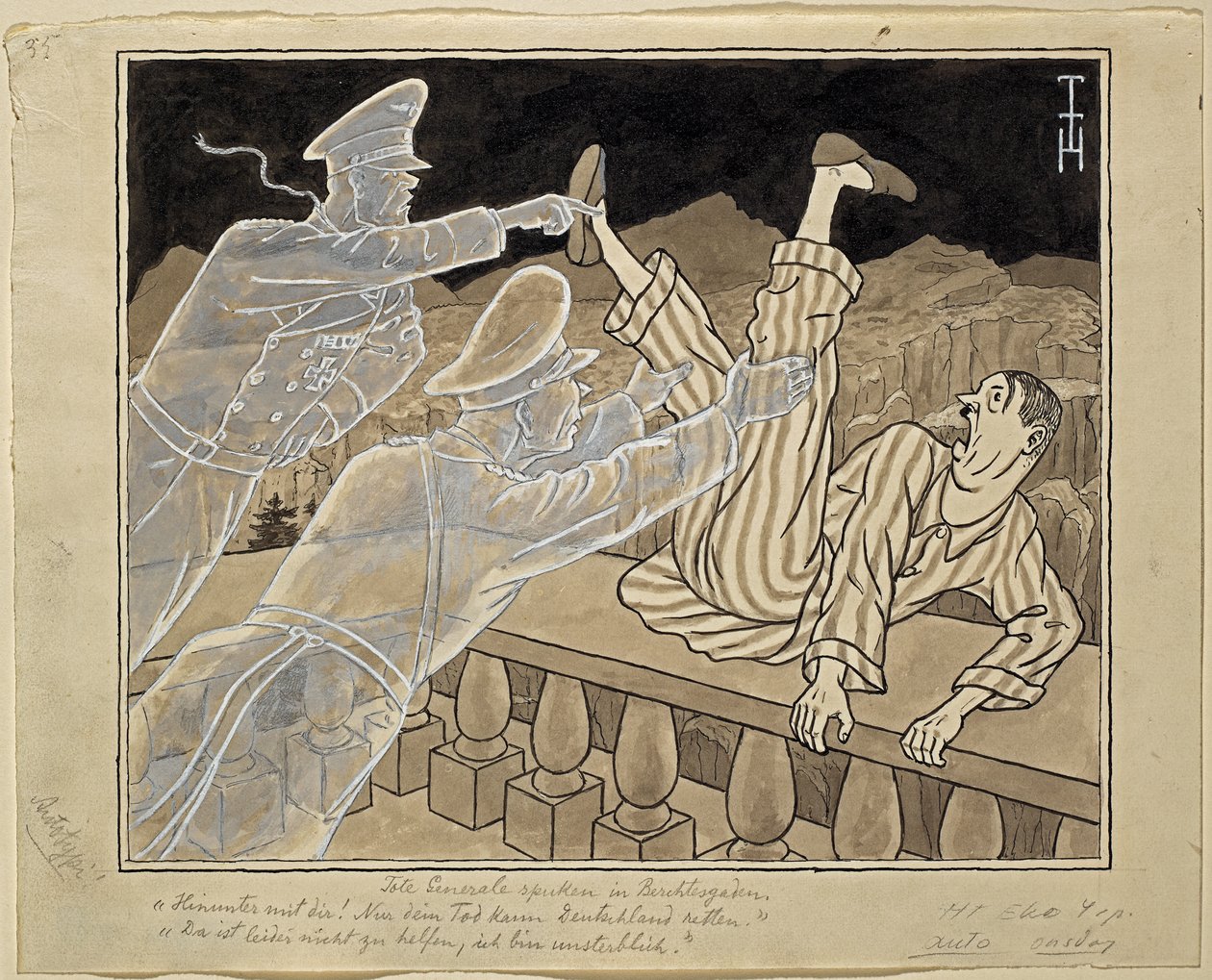 Generais mortos assombram Berchtesgaden de Thomas Theodor Heine