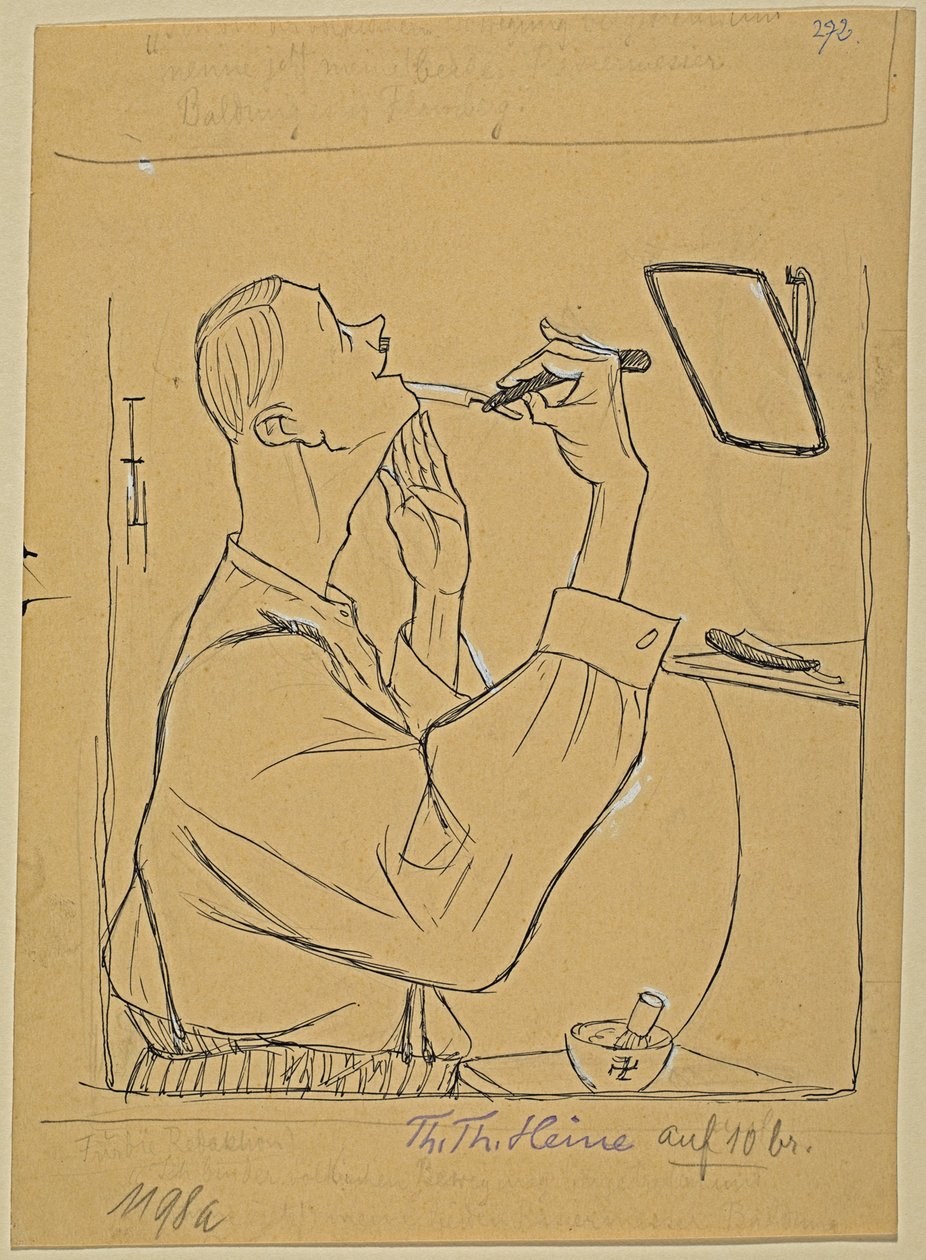 Contemporâneo; Simplicissimus XXIX/10 de Thomas Theodor Heine