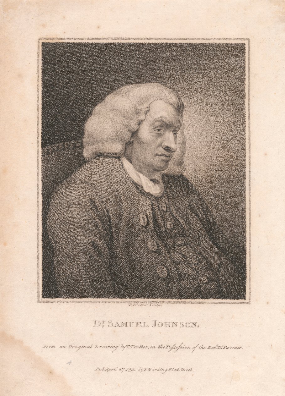 Dr Samuel Johnson de Thomas Trotter