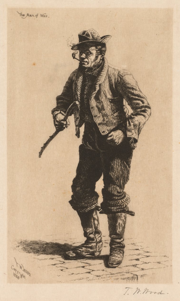 O homem de guerra de Thomas Waterman Wood